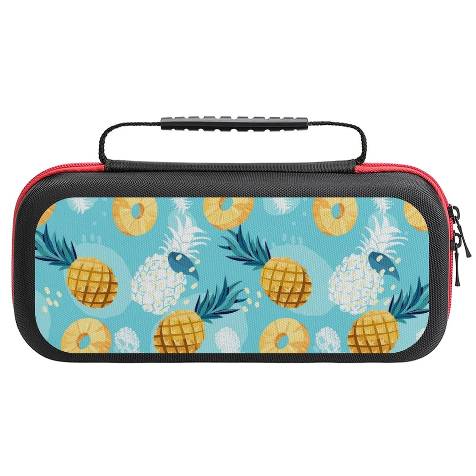 XIANMEI Hawaii Themed Nintendo Switch Carrying Case - Portable Storage Bag with 20 Game Card Slots, Protective Travel Case for Switch Console | Perfect for Travel, Commuting & Gaming On-The-Go