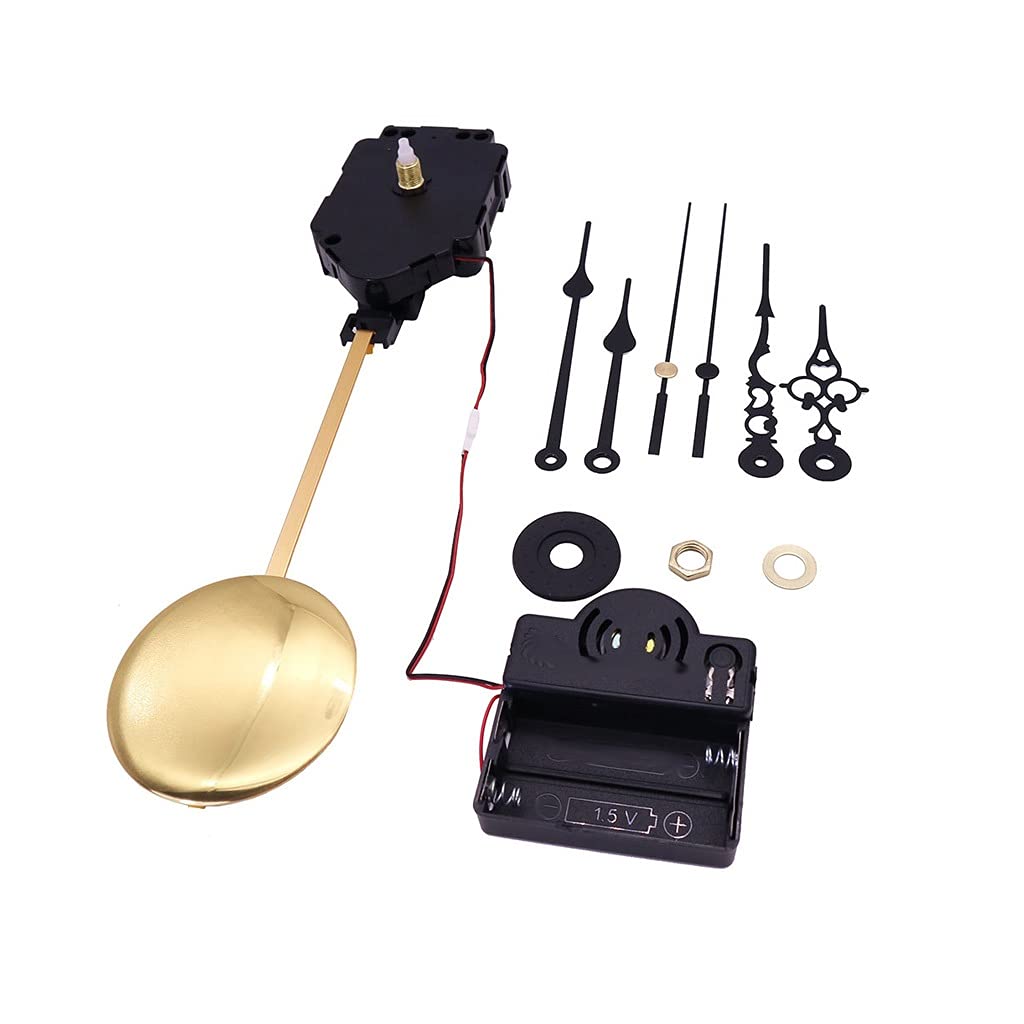 YFQHDD Quartz Pendulum Clock Movement Mechanism with Music Box - DIY Repair Kit for Wall Clocks, Home Decor Replacement | Perfect for Clock Restoration & Vintage Home Decor Projects