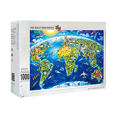 1000 Piece Jigsaw Puzzle - Street Art Graffiti Woman Design, Christmas Gift for Adults & Kids (50x75cm) | Perfect for Family Game Night, Home Decor & Stress Relief