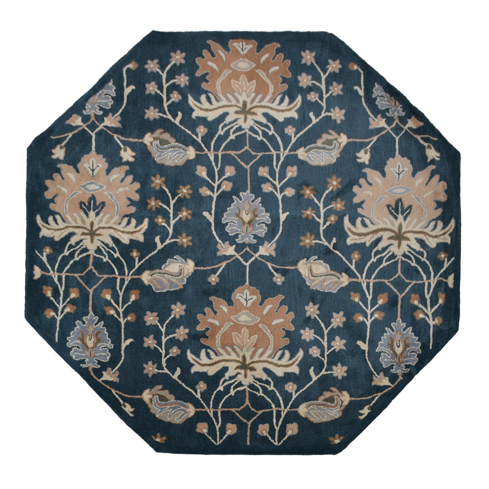 Jacob's Ladder Hand Tufted Wool Rug - Soft & Durable Non-Slip Area Rug for Living Room, Bedroom, Nursery | Perfect for Home Decor & Cozy Spaces