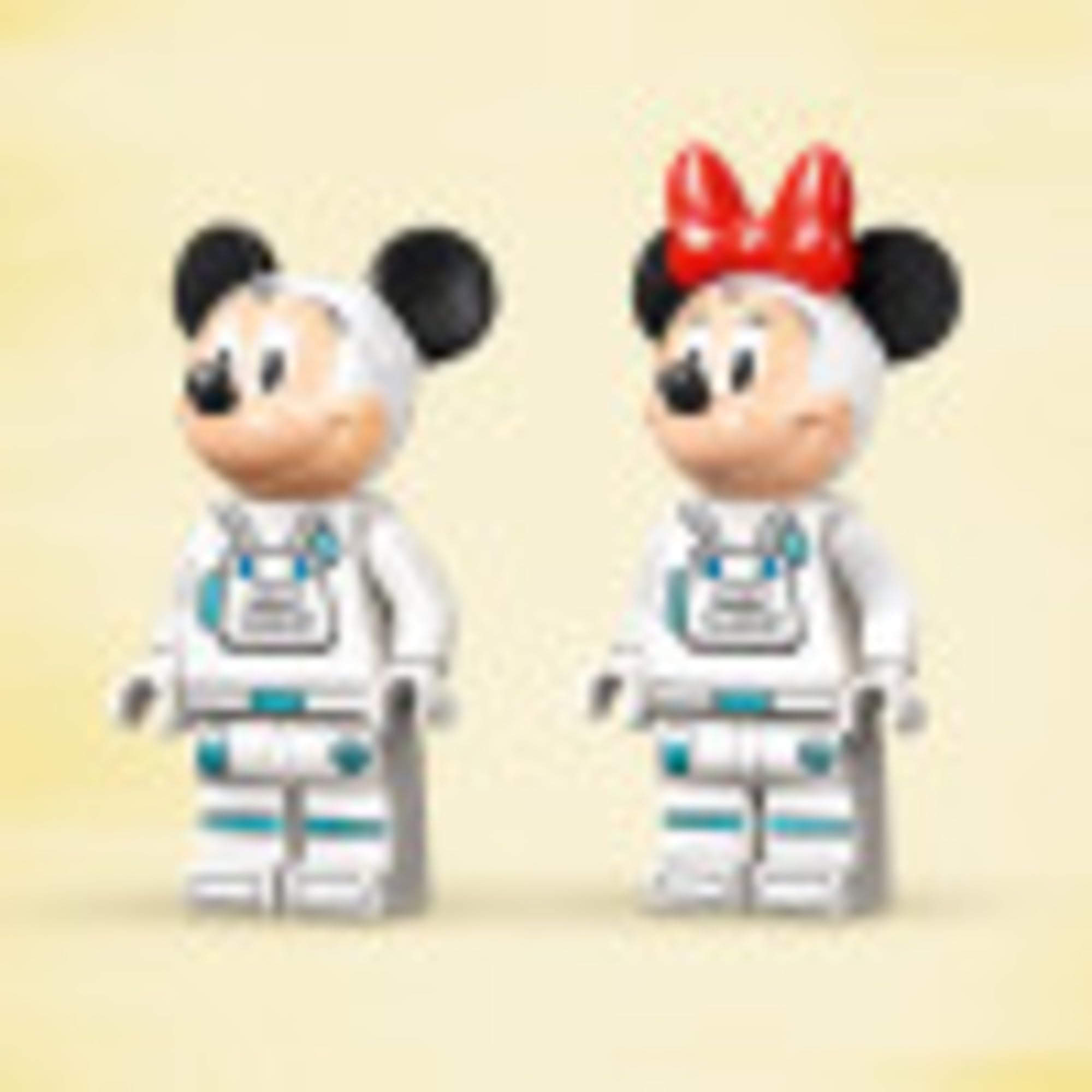 LEGO Disney Mickey and Friends Mickey Mouse & Minnie Mouse’s Space Rocket 10774 Building Kit (88 Pieces) - Creative STEM Toy for Kids Ages 4-8 | Perfect for Birthday Gifts & Space-Themed Playtime