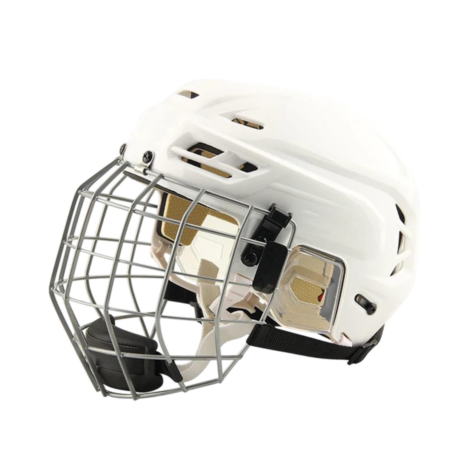 Professional Hockey Helmet with Facemask - Durable Ice Skate Headgear for Competition & Training | Sports Safety Equipment for Hockey Players & Skaters