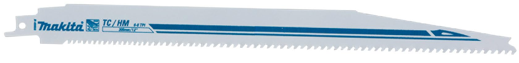 B-49856 Reciprocating Saw Blade TC 12 Inch 6-8 TPI - Premium Metal Cutting Blade for Wood, PVC & Demolition Work
