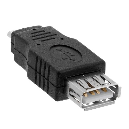USB 2.0 A Female to Micro B 5-Pin Male