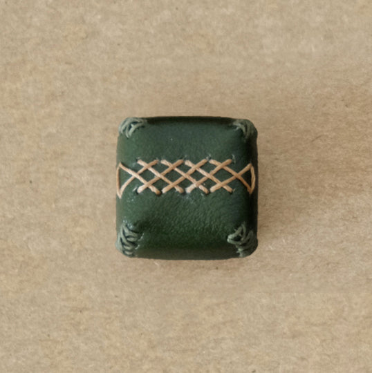 Premium Leather Personalized Keycaps - Hand-Stitched Retro Artisan Keycaps for Mechanical Keyboards | Durable & Stylish Keyboard Accessories for Gaming, Typing & Office Use
