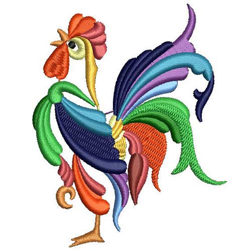 Threadart Machine Embroidery Design Bundles - Animal Collection (Roosters) - USB Stick Ready - Perfect for Home Decor, Quilting & DIY Craft Projects