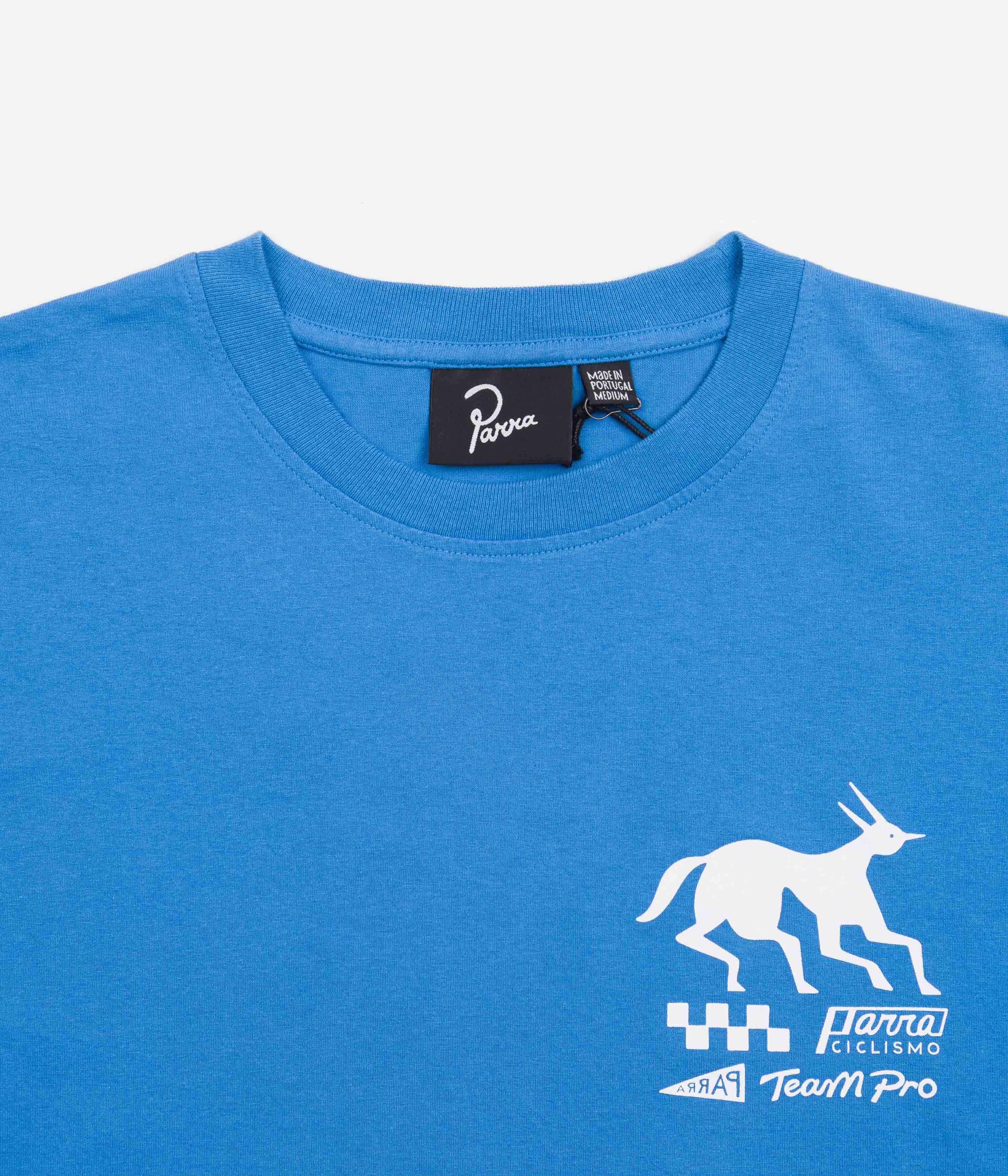 Parra Under Water T-Shirt - Greek Blue Color | Stylish Graphic Tee for Men & Women | Perfect for Beach, Summer Outfits & Casual Wear