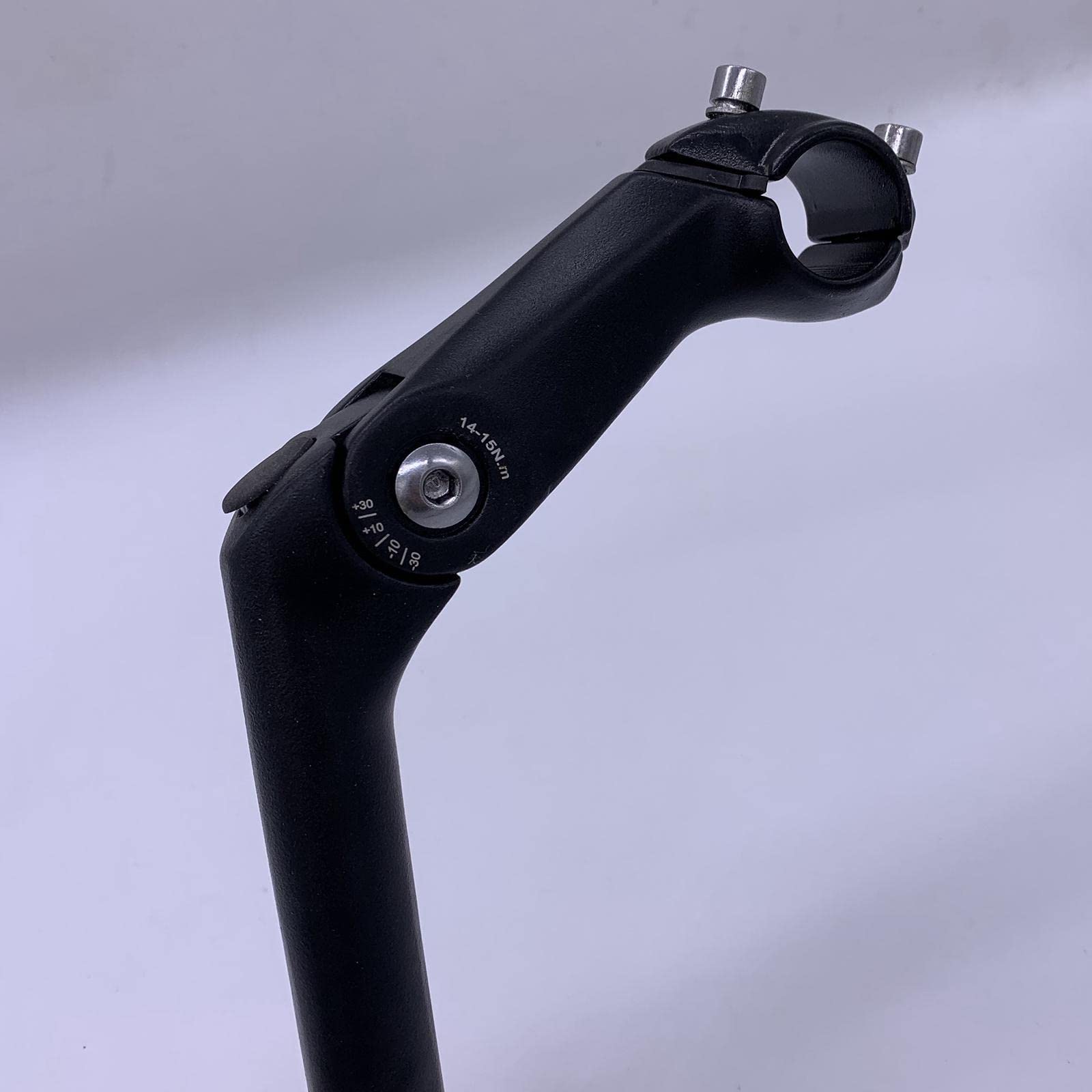 25.4mm Aluminum Alloy Adjustable BMX Bike Stem - Replacement Handlebar Riser Gooseneck for BMX, Mountain & Road Bikes - Perfect for Commuting, Racing & Off-Road Adventures