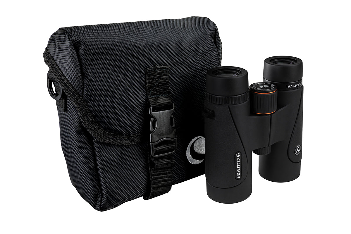 TrailSeeker 10x42mm Roof Prism Binoculars for Adults - Waterproof Fogproof Hiking, Bird Watching, Hunting & Outdoor Adventures