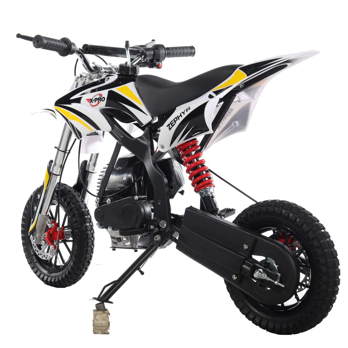 X-PRO 40cc Gas-Powered Mini Dirt Bike - Pit Bike for Adults & Teens - Off-Road Motorcycle for Trail Riding & Backyard Fun (Black)