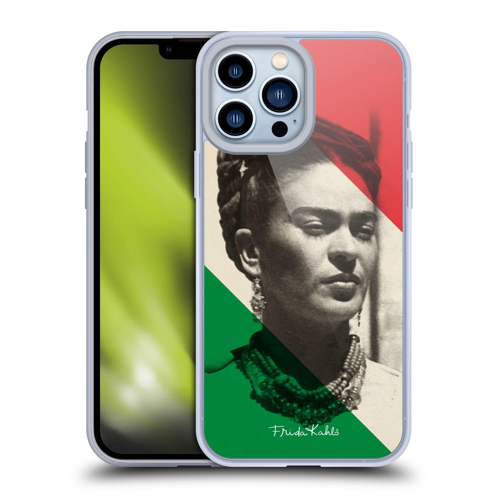 Frida Kahlo iPhone 13 Pro Max Case - Officially Licensed Portrait & Quote Soft Gel Cover | Artistic Phone Protection for Women, Artists & Art Lovers - Perfect Gift for Birthdays & Holidays
