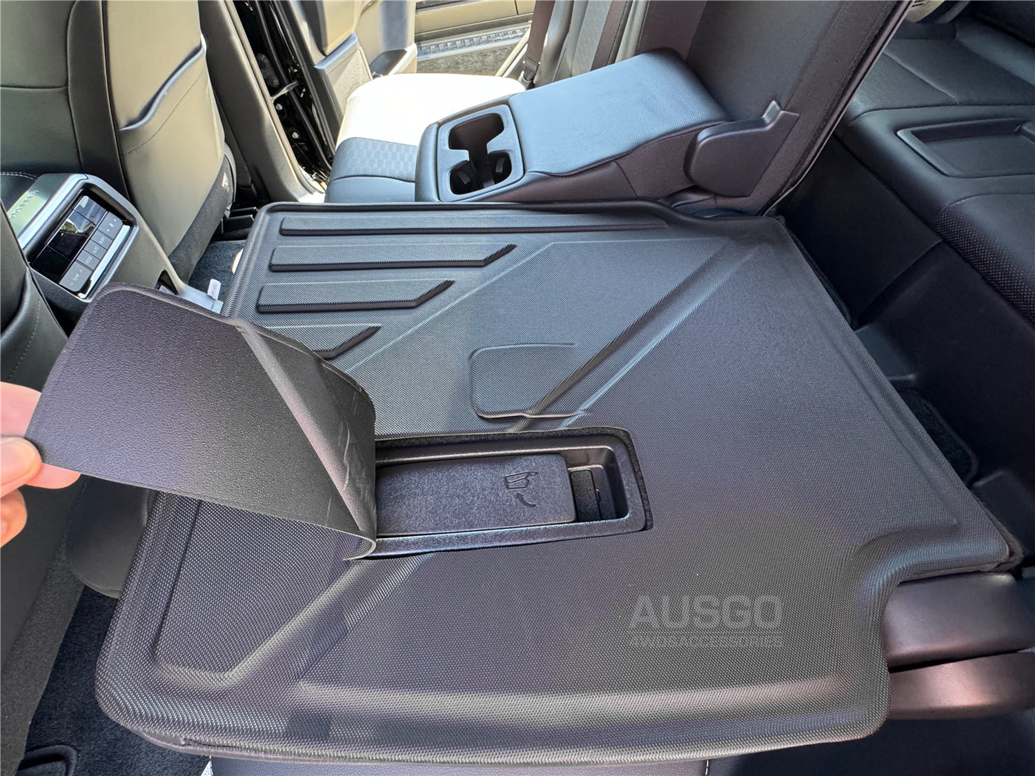 Toyota LandCruiser Prado 250 Series 2024+ Boot Liner & Kick Mats - Heavy Duty Cargo Trunk Protector for SUV Accessories - Perfect for Road Trips, Camping & Family Travel