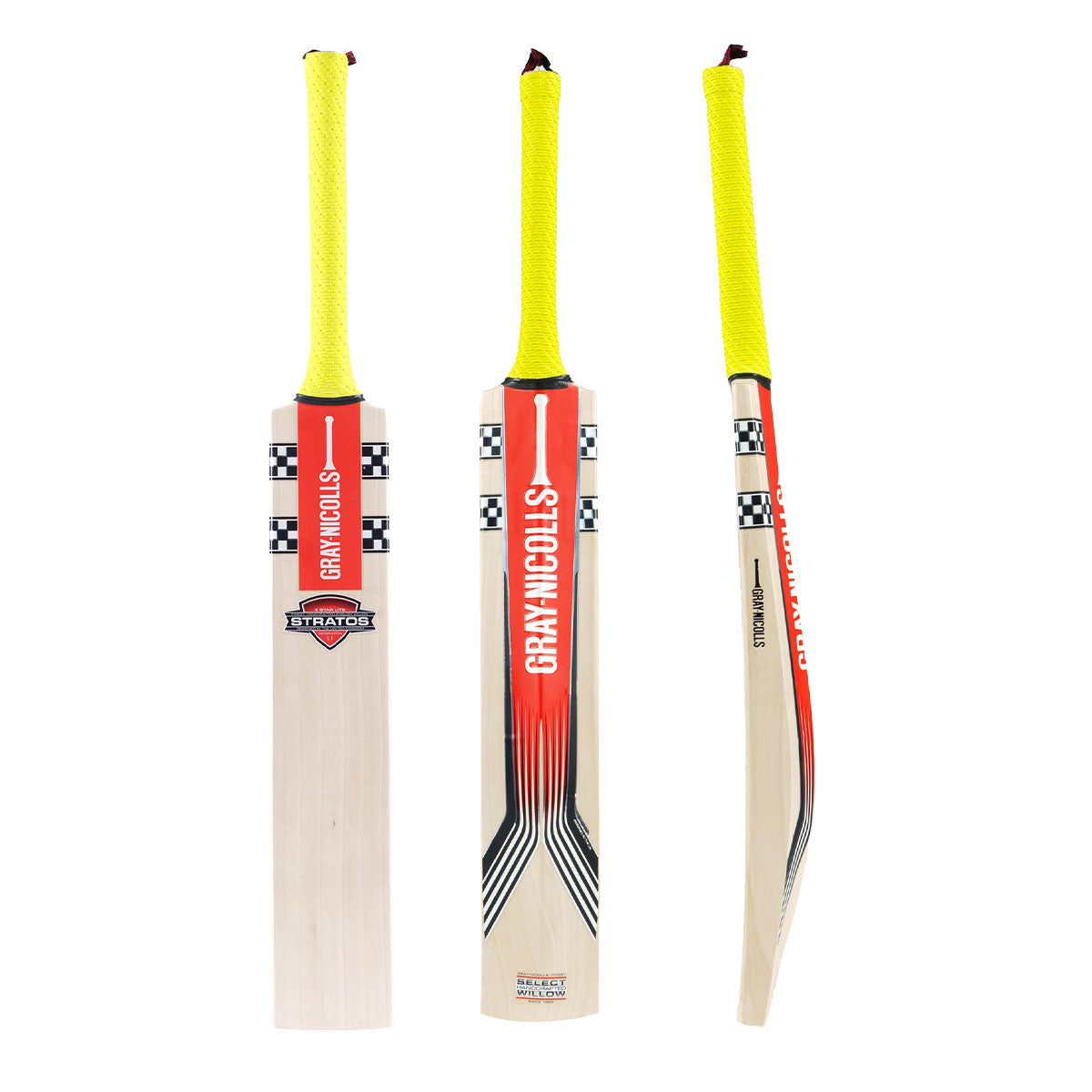 Gray Nicolls Stratos Gen 1.1 5 Star Lite Junior Cricket Bat - Lightweight English Willow Cricket Bat for Kids & Youth - Perfect for Practice, Training & Matches