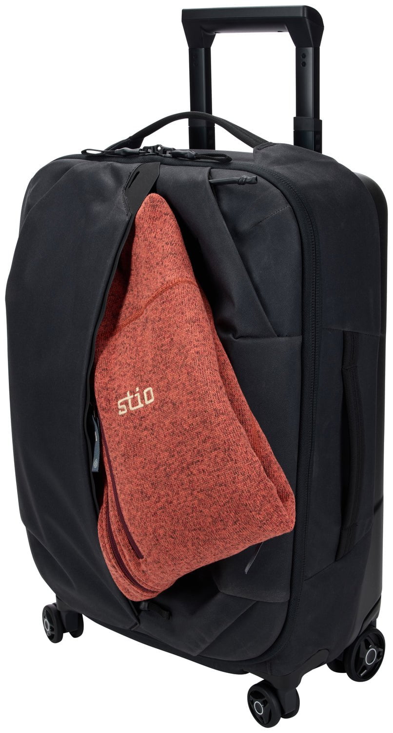Thule Aion Carry On Spinner Luggage - Black | Lightweight Expandable Suitcase for Travel, Business & Weekend Trips | Durable Hardshell Luggage with 360° Spinner Wheels