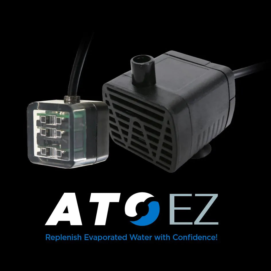 IceCap ATO EZ Auto Top Off System for Aquariums - Automatic Water Level Controller for Saltwater & Freshwater Fish Tanks - Perfect for Reef, Coral, and Marine Aquarium Maintenance