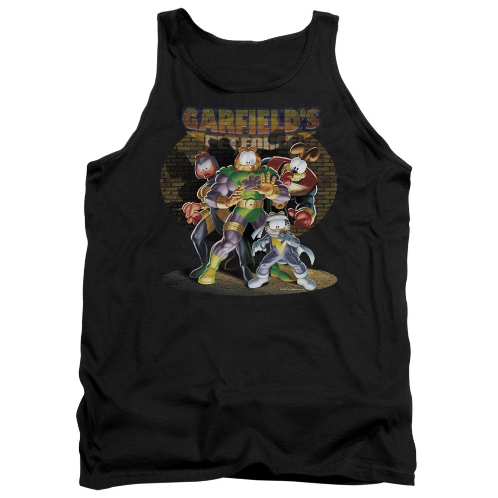 Garfield Graphic Unisex Tank Top for Men & Women - Casual Summer Wear, Lounge & Sleep Shirt