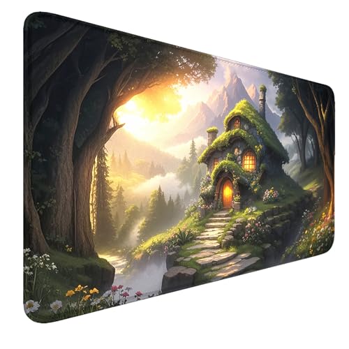 Tree House Stitching Edges Playmat