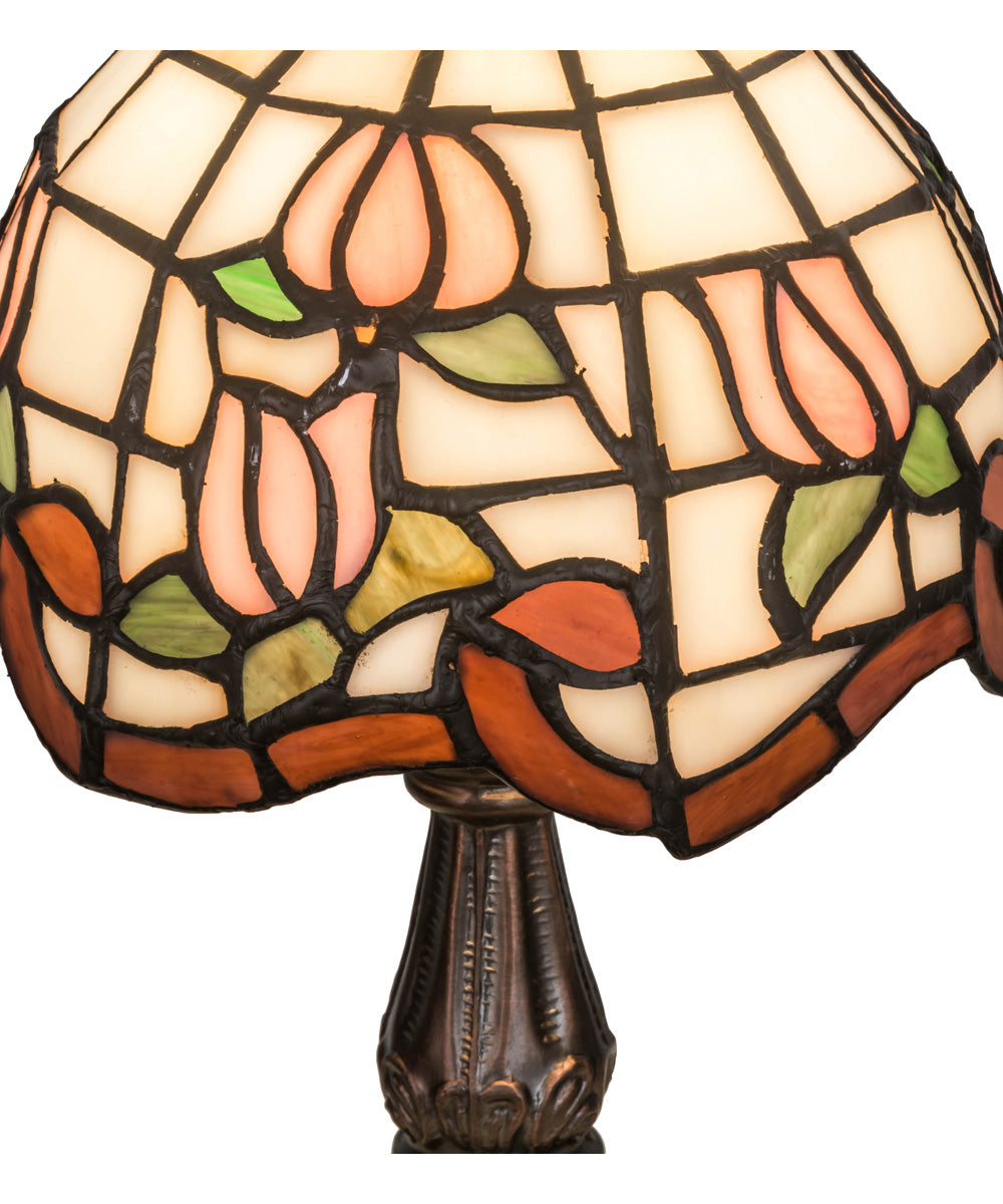 12H Rose Border Mini Lamp - Romantic LED Night Light for Bedroom, Nursery, Wedding Decor & Gift Ideas