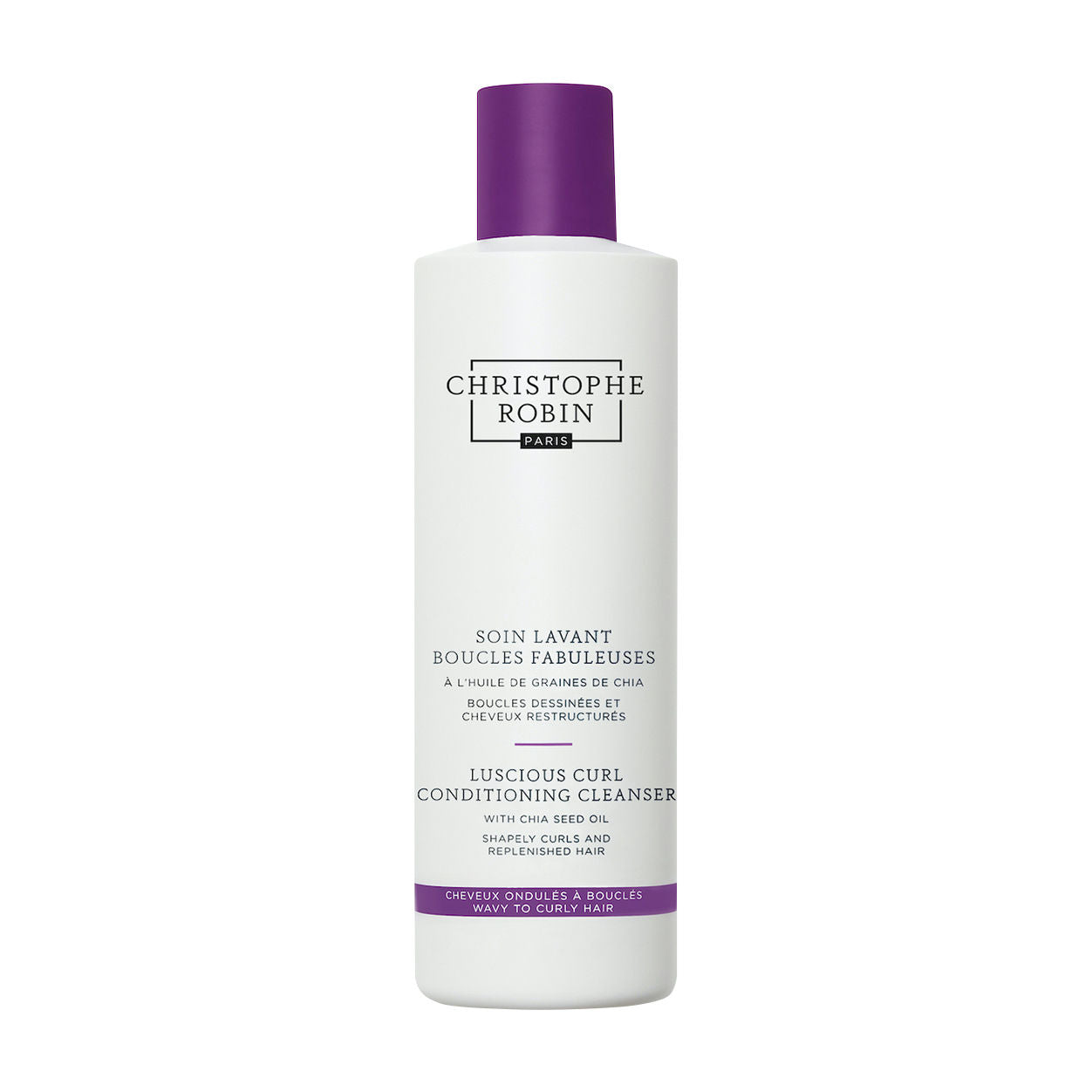 Luscious Curl Conditioning Cleanser with Chia Seed Oil for Curly Hair - Hydrating & Nourishing Shampoo for Defined Curls - Perfect for Daily Hair Care Routine