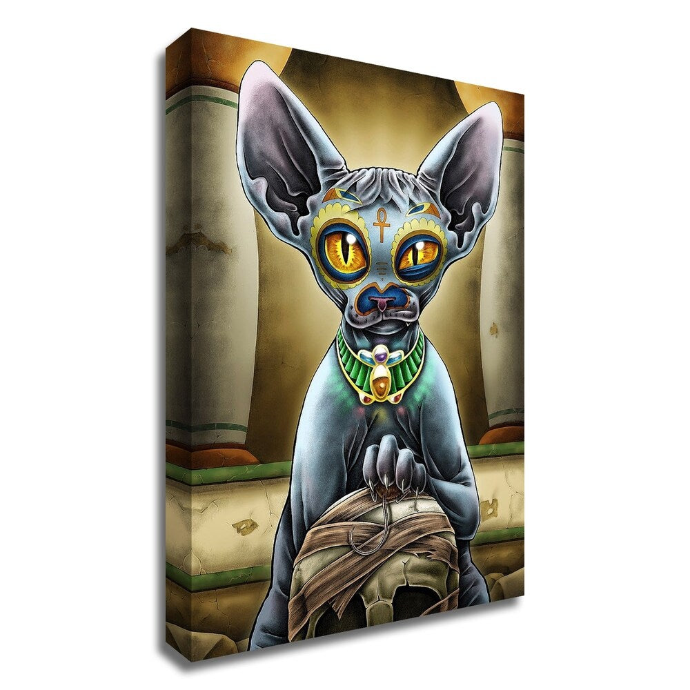 Babista by Nicholas Ivins - Premium Canvas Wall Art Print - Ready to Hang - Perfect for Living Room, Bedroom & Office Decor