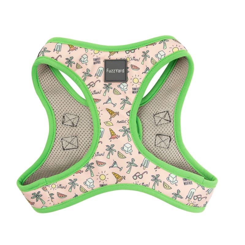 Fuzzyard Hello Sun Dog Step-in Harness - Adjustable & Comfortable for Small to Large Dogs (6 Sizes) | Perfect for Walking, Hiking & Outdoor Adventures