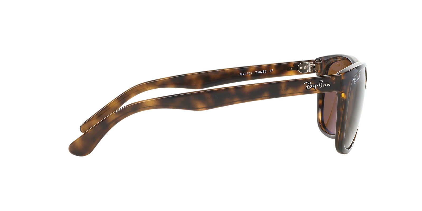Ray-Ban RB4181 Highstreet Sunglasses - Polarized UV Protection Aviator Sunglasses for Men & Women - Perfect for Driving, Travel & Outdoor Activities