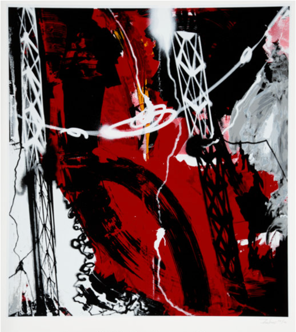 2000 Helix Object Red Print 2008 - Premium Collectible for Home Decor, Office Display & Gift Giving - Perfect for Anime Fans, Sci-Fi Enthusiasts & Art Collectors