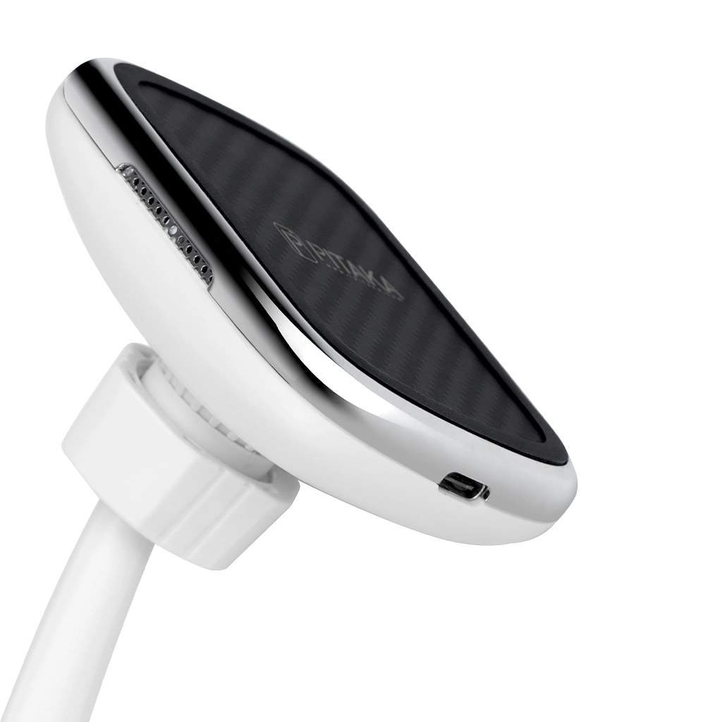 MagEZ Mount Qi Wireless Charger Stand - Fast Charging Desktop Holder for iPhone, Samsung, AirPods | Perfect for Home, Office & Travel Use