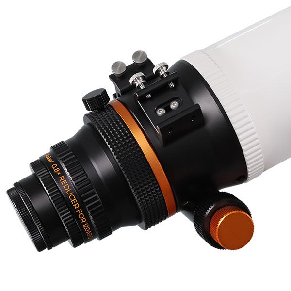 Askar 120APO 0.8x Full Frame Reducer for Astrophotography - Compatible with DSLR & Mirrorless Cameras - Perfect for Deep Sky Imaging and Wide Field Astronomy