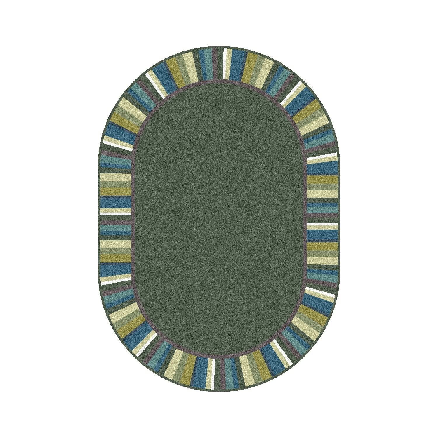 Soft & Clean Kids Rug - Oval 5'4