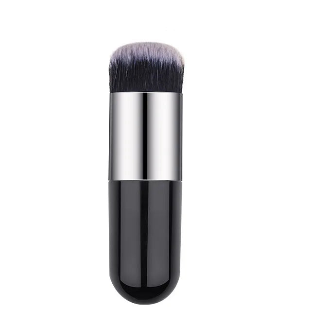 Chubby Brush Makeup - Soft & Dense Kabuki Brush for Flawless Foundation & Powder Application | Perfect for Everyday Makeup & Professional Use