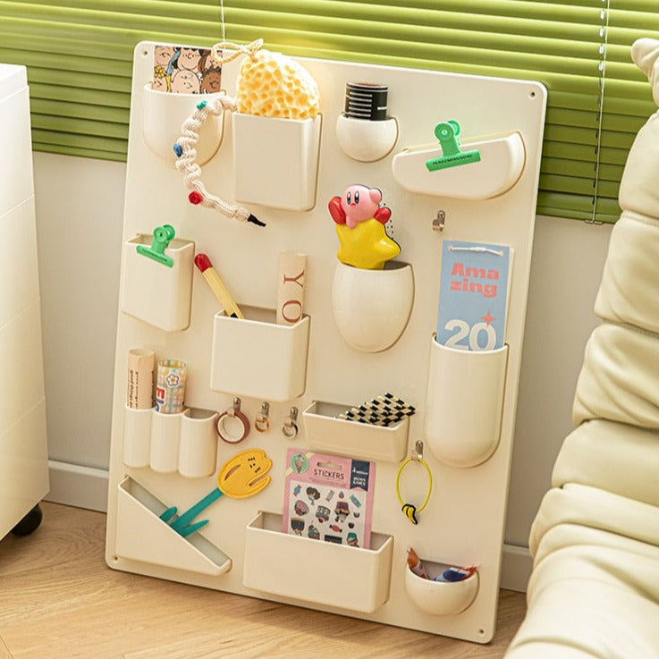 Space-Saving Wall Storage Rack - Heavy Duty Organizer for Home & Office - Perfect for Kitchen, Bathroom, Garage & Closet Organization