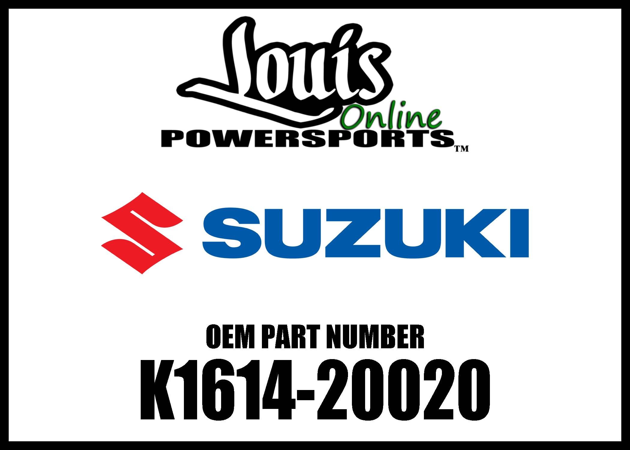 Genuine Suzuki Water Pump Cover K1614-20020-000 (K161420020000) - Replacement Part for Motorcycle & ATV Engine Cooling System