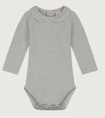 Grey Label Baby Collar Onesie (0-24 Months) - Soft & Stylish Newborn Bodysuit for Boys & Girls - Perfect for Everyday Wear, Photo Shoots & Special Occasions