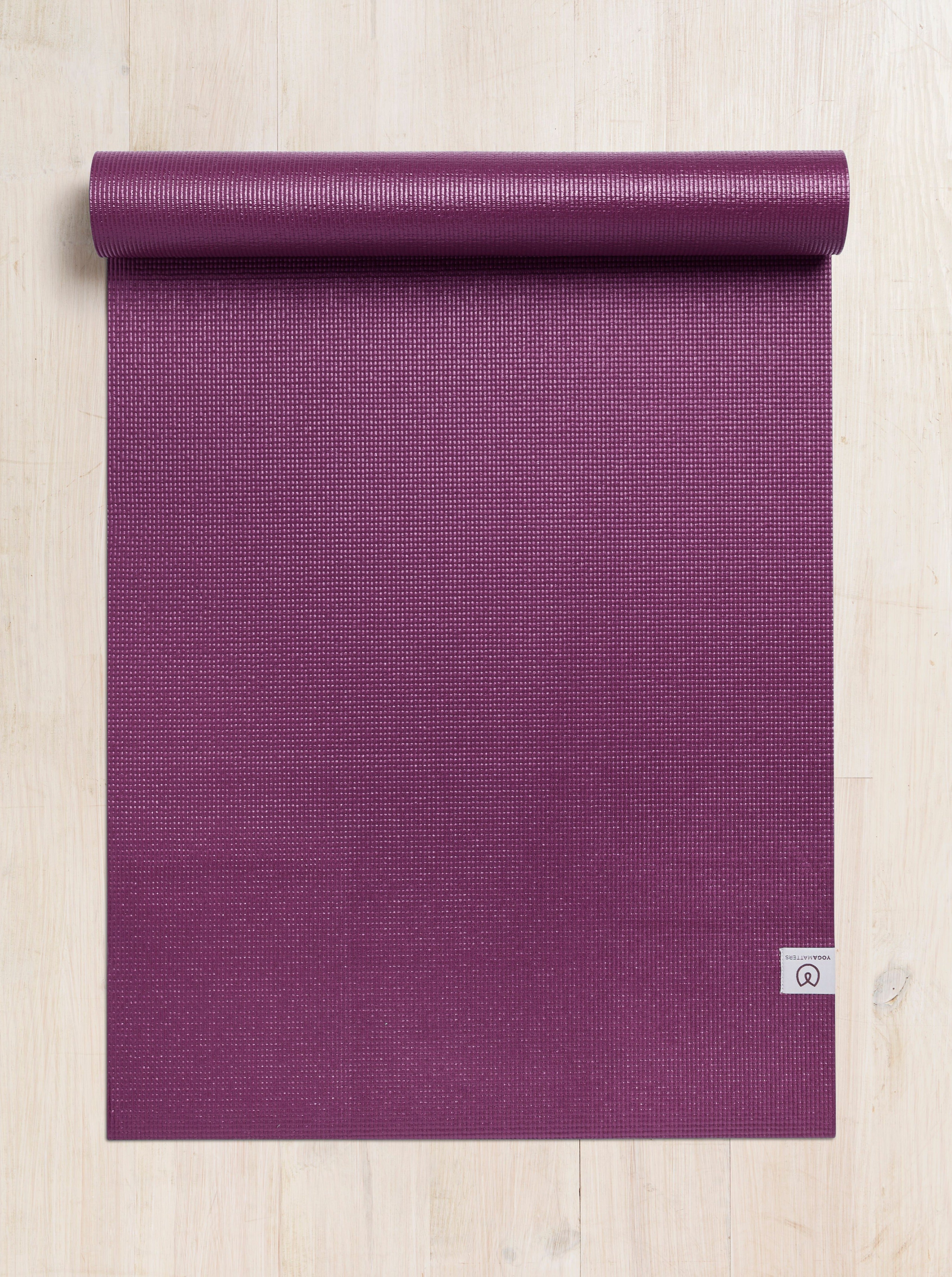 Yogamatters Sticky Yoga Mat - Non-Slip Eco-Friendly Exercise Mat for Yoga, Pilates & Home Workouts - Perfect for Beginners & Professionals