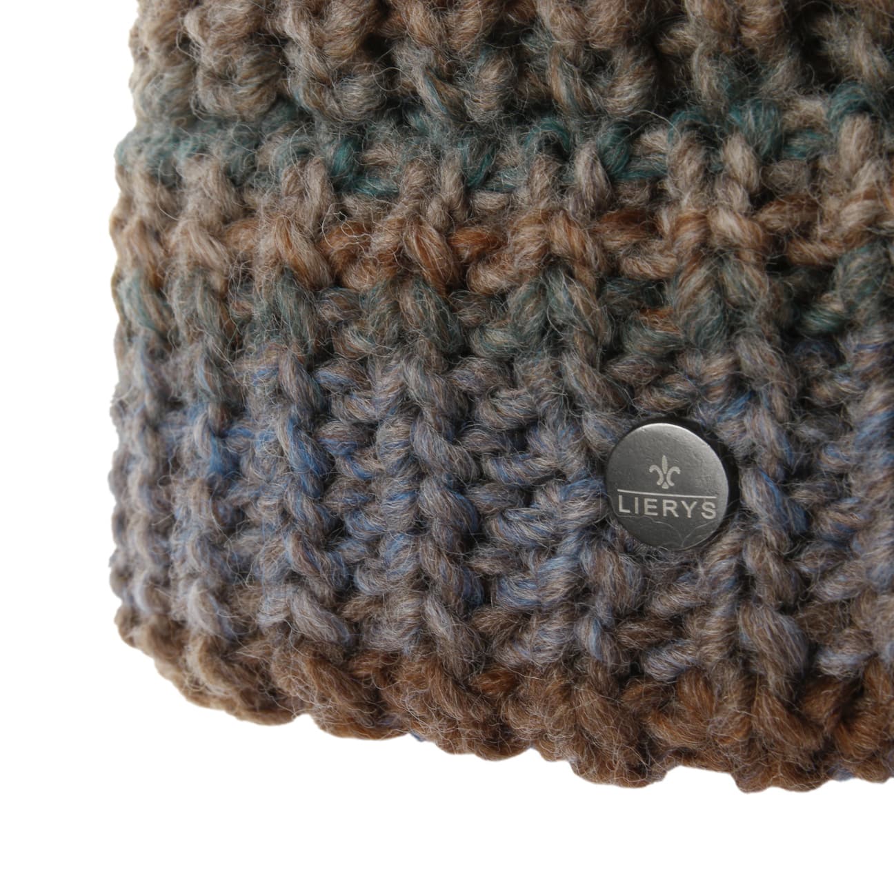 Lierys Finja Bobble Hat - Warm Winter Knit Beanie for Women & Men - Cozy Cable Knit Pom Pom Hat for Cold Weather - Perfect for Skiing, Snowboarding & Outdoor Activities