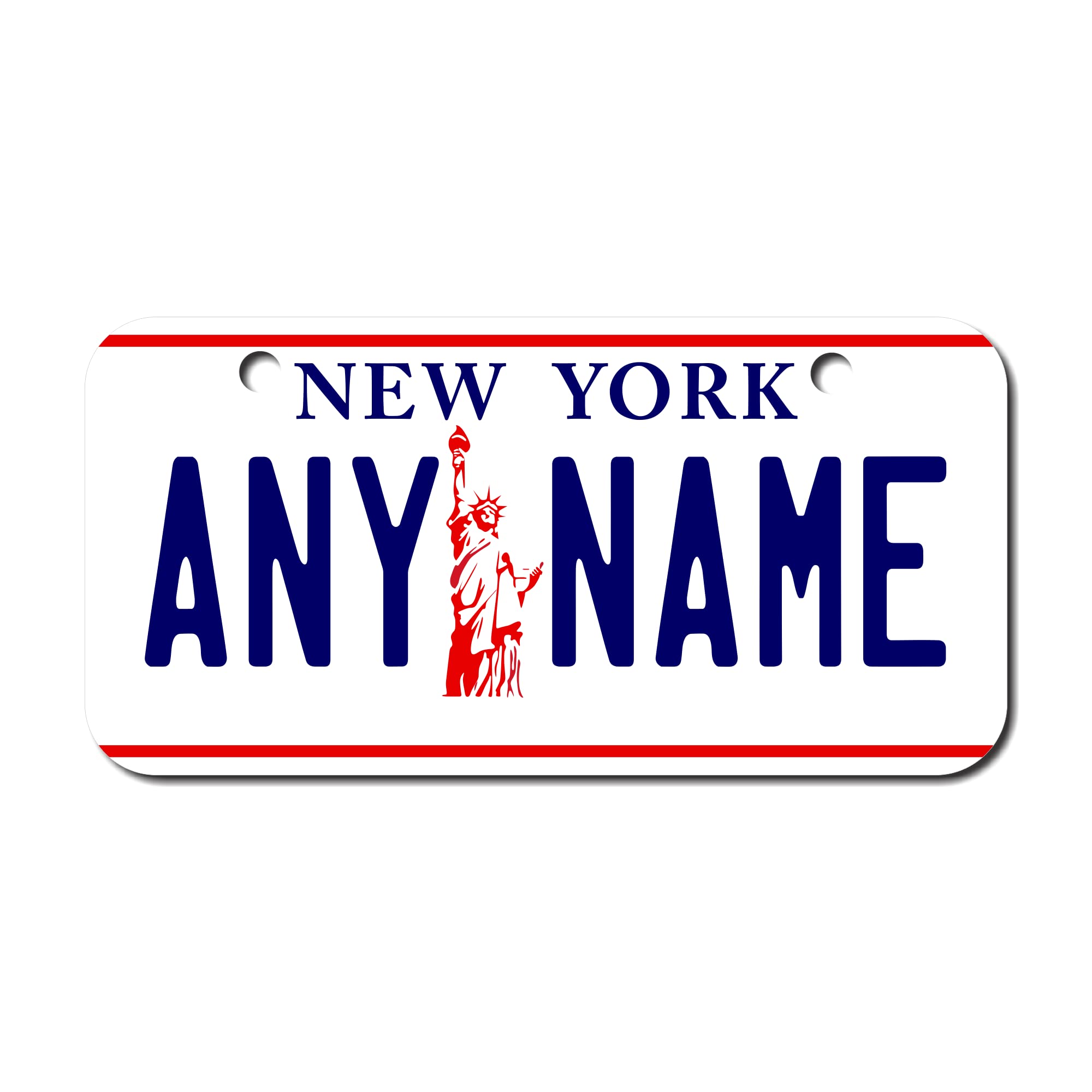 TEAMLOGO Custom New York License Plate - 3