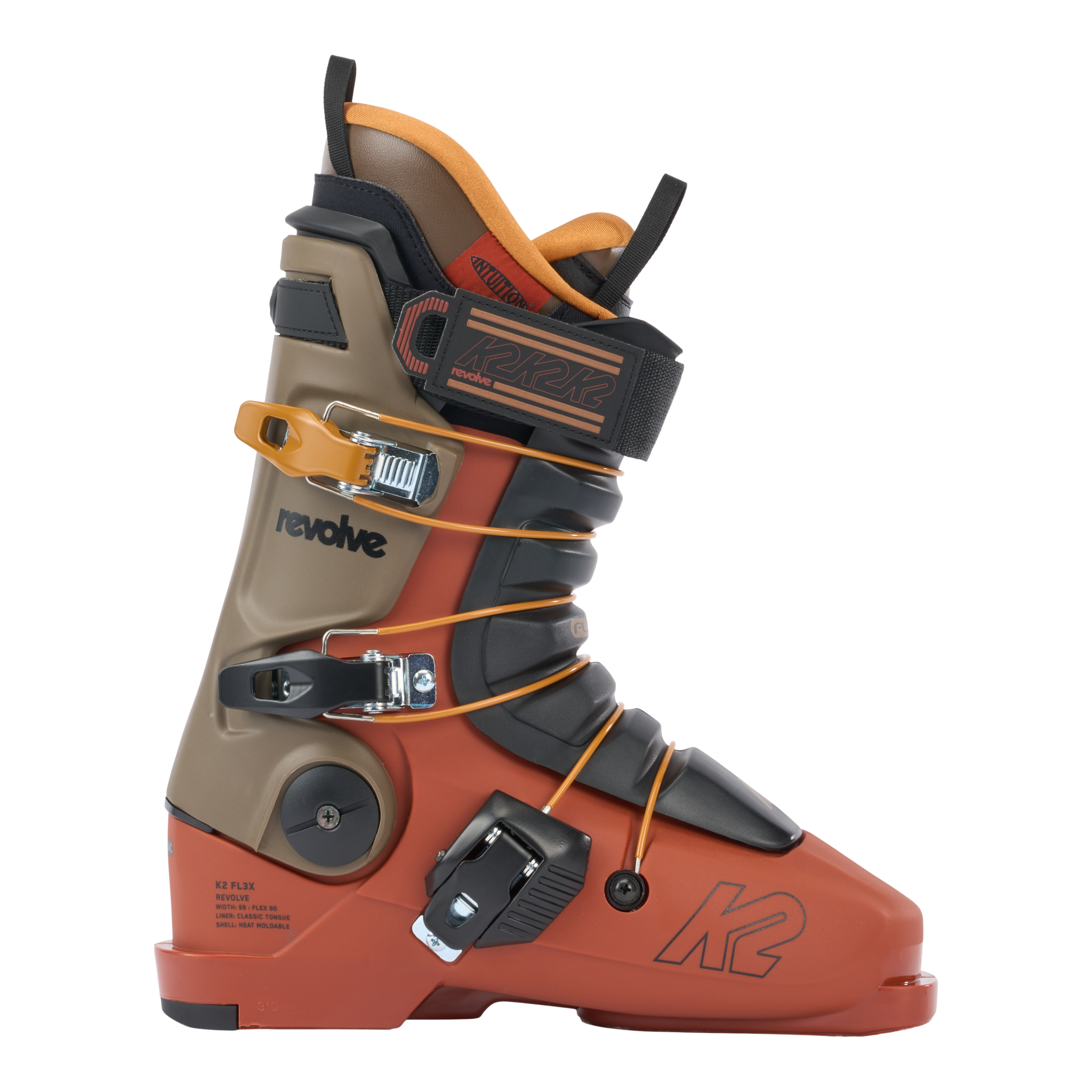 2024 K2 Revolve Ski Boots - Lightweight & Comfortable for All-Mountain Skiing - Perfect for Downhill, Freeride & Backcountry Adventures