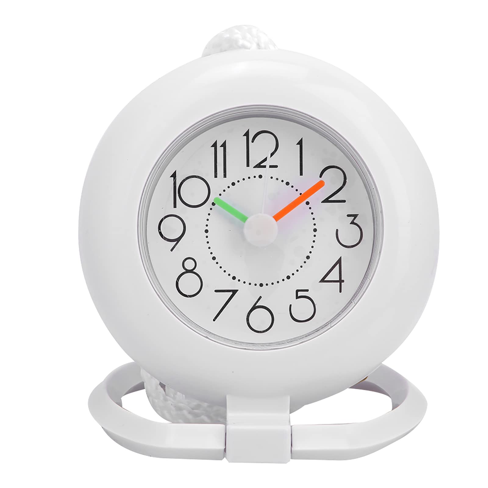 Waterproof Digital Shower Wall Clock - Bathroom & Kitchen Decor (White) for Home Use