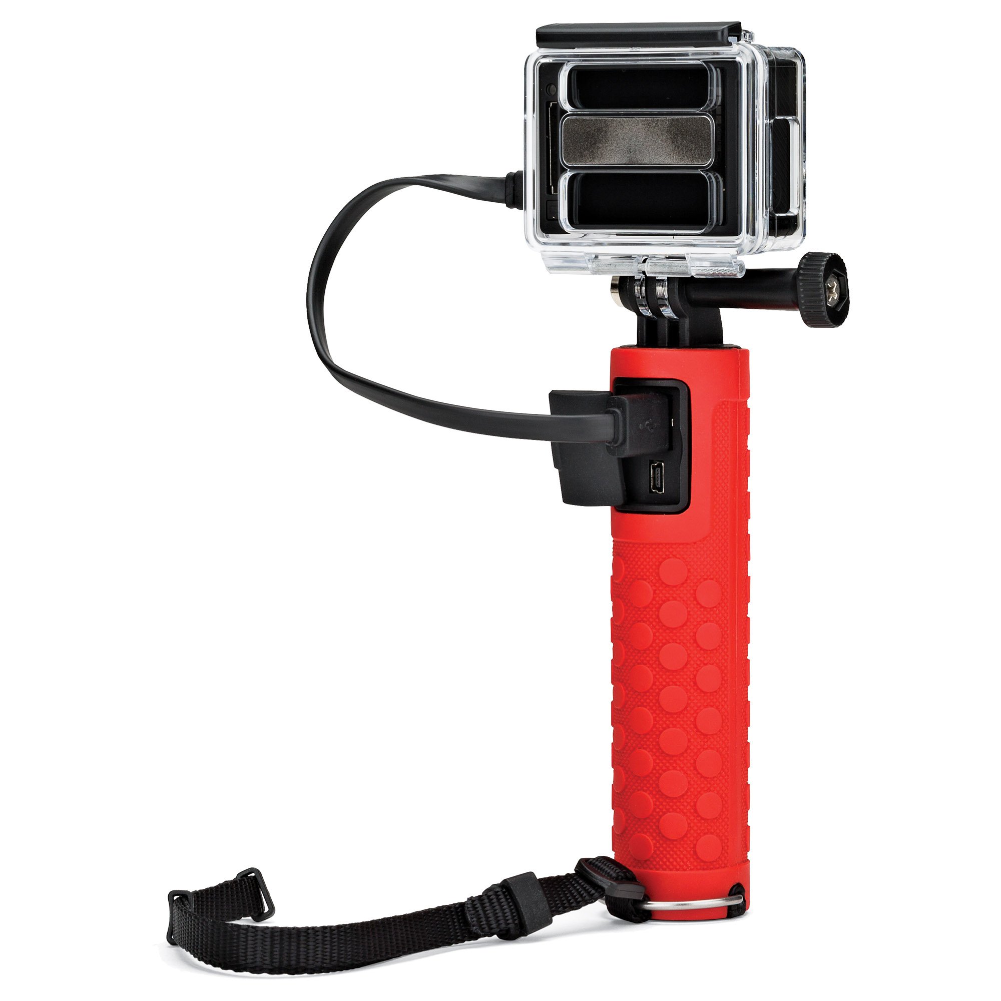 JOBY Action Battery Grip - Portable Charger & Hand Grip for GoPro & Action Cameras - Perfect for Outdoor Adventures & Vlogging