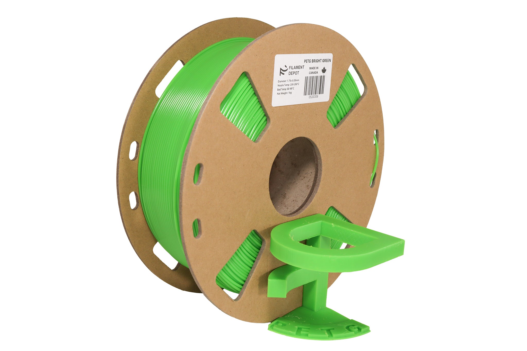 Premium PETG Filament 1.75mm 1kg Spool - High Strength, Low Warping 3D Printer Filament for Smooth Prints - Ideal for Functional Parts, Prototypes & DIY Projects