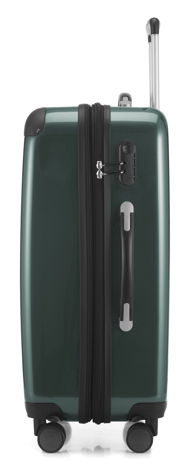 Premium Hauptstadtkoffer 3-Piece Luggage Set - Durable Dark Green Spinner Suitcase with TSA Lock | Perfect for International Travel & Business Trips
