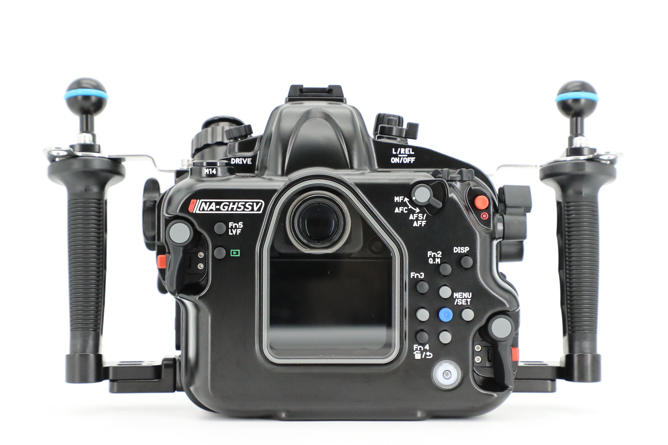 Waterproof Underwater Housing for Panasonic Lumix GH5/GH5S/GH5II Cameras - 60m Depth Rating with HDMI 2.0 Support - Perfect for Scuba Diving, Surf Photography & Marine Exploration