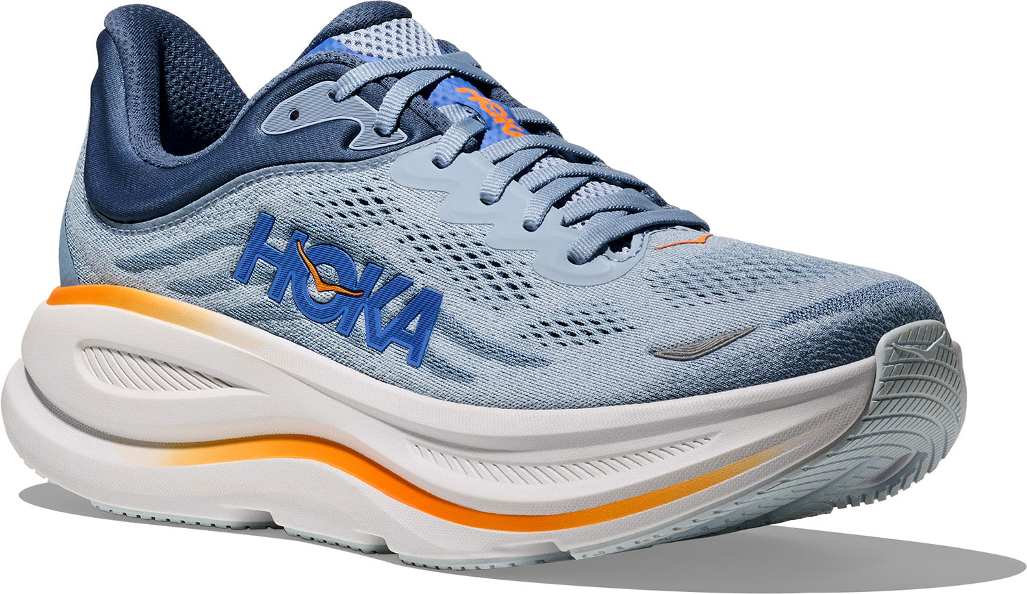 Bondi 9 Wide Men's Running Shoes - Cushioned Athletic Sneakers for Long Distance Running & Jogging | Perfect for Marathon Training & Outdoor Workouts