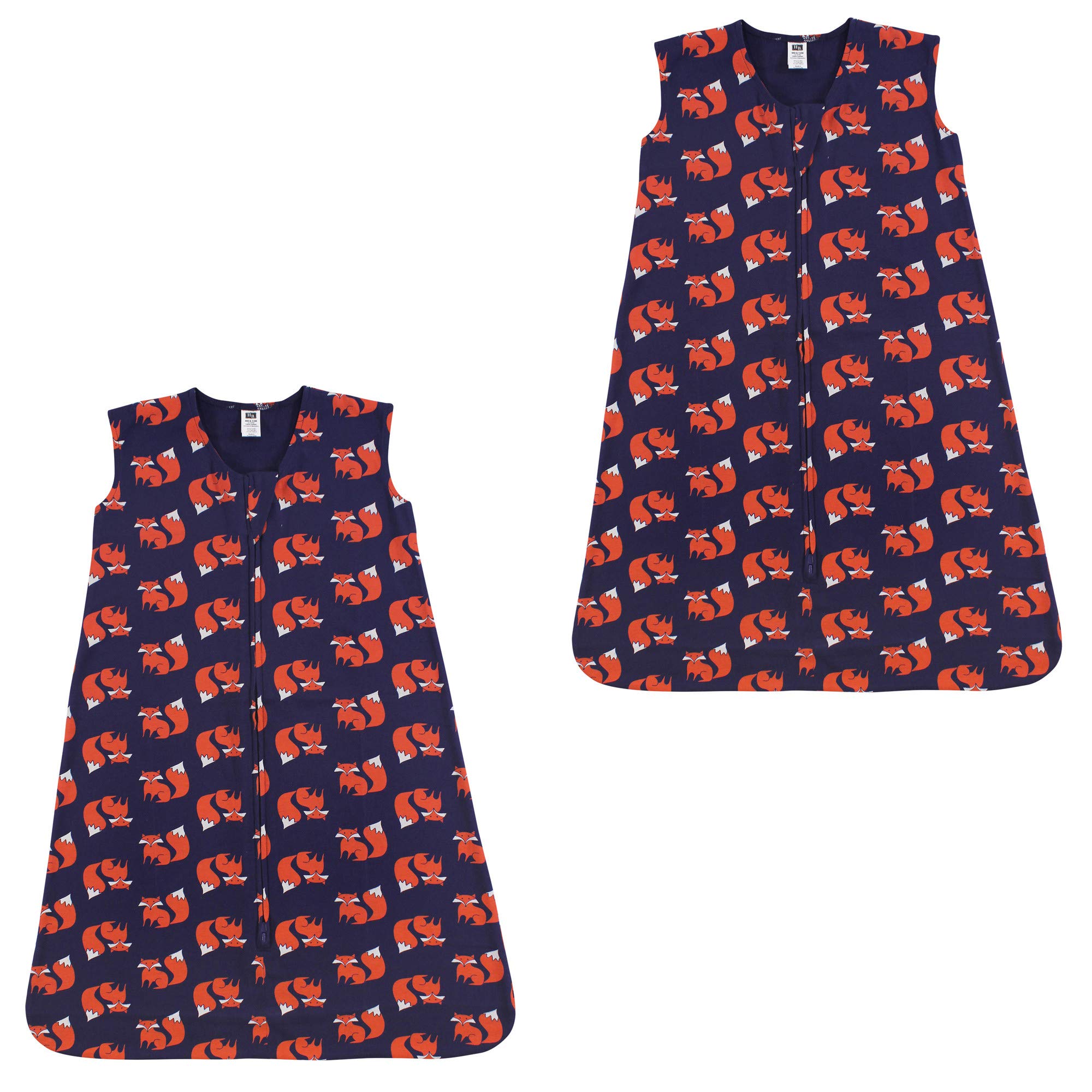 Hudson Baby Cotton Sleeveless Sleeping Bag for Infants - Perfect for Nursery & Travel