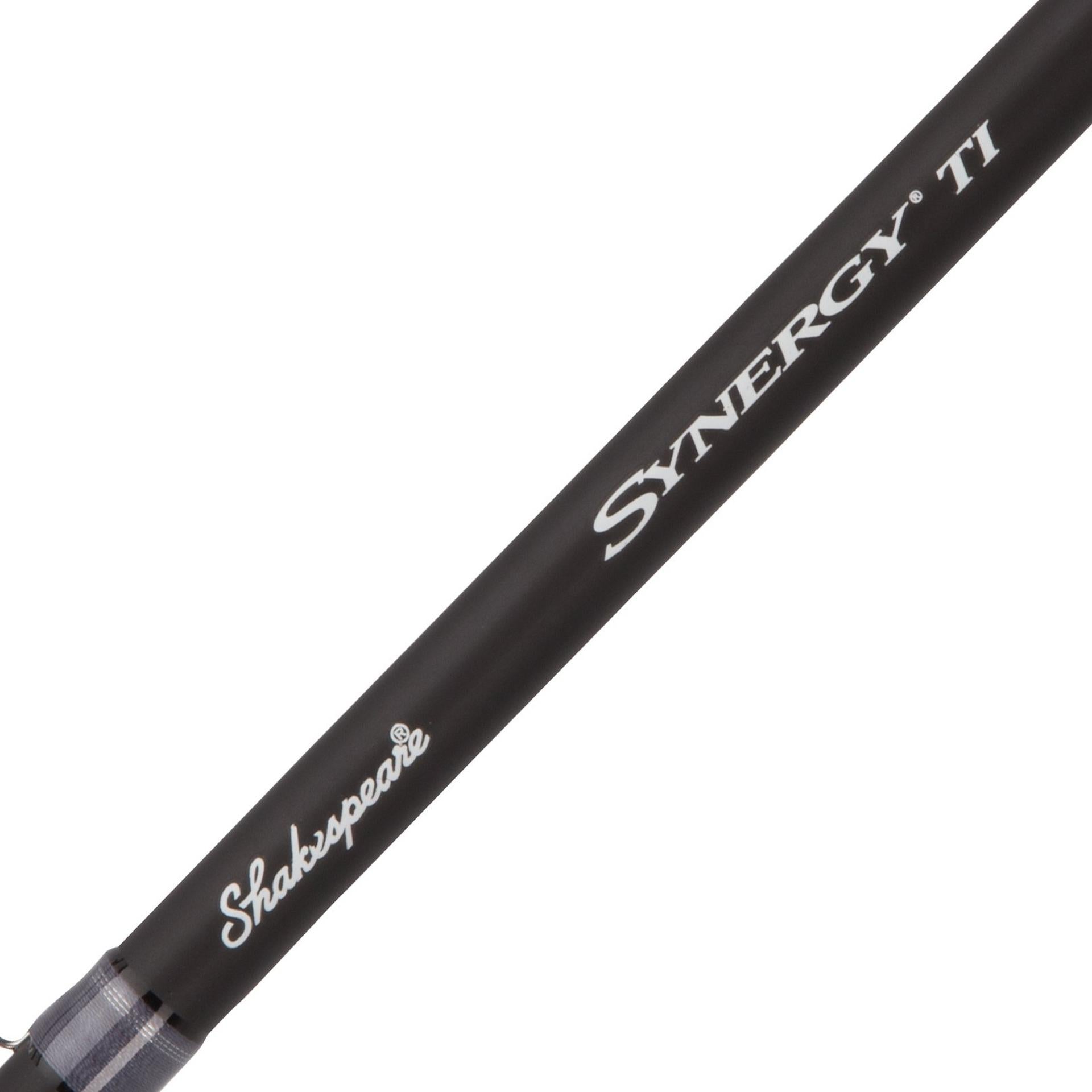 Synergy® TI Spincast Fishing Rod and Reel Combo - Lightweight Spinning Rod with Smooth Reel for Freshwater & Saltwater Fishing - Perfect for Bass, Trout, and Inshore Fishing Trips