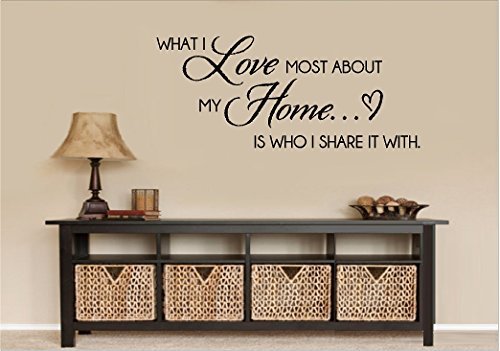 Custom Vinyl Decal for Home Decor - Personalized Wall Sticker with Inspirational Quote - Perfect for Living Room, Bedroom, Nursery & Office Decoration