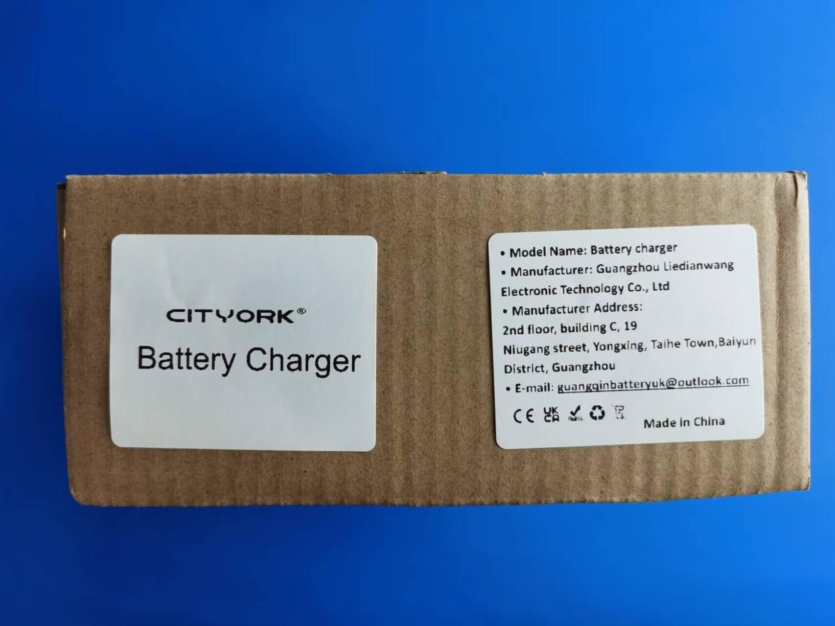 CITYORK 4 Bay AA AAA Battery Charger with LCD Display - USB Rechargeable Ni-MH Ni-CD Battery Charger for AA/AAA Batteries (White) - Perfect for Cameras, Toys, Remote Controls & Home Electronics