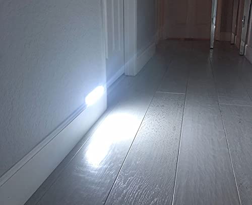 Motion Activated LED Closet Light - Wireless Stick-On Magnetic Under Cabinet Lighting for Kitchen, Pantry, Stairs & Closet (1 Pack) - Perfect for Nighttime Safety & Hands-Free Illumination