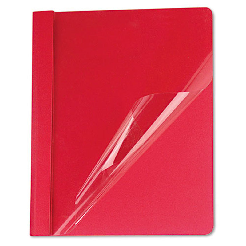 Economy Clear Plastic Report Covers - Letter Size (8.5